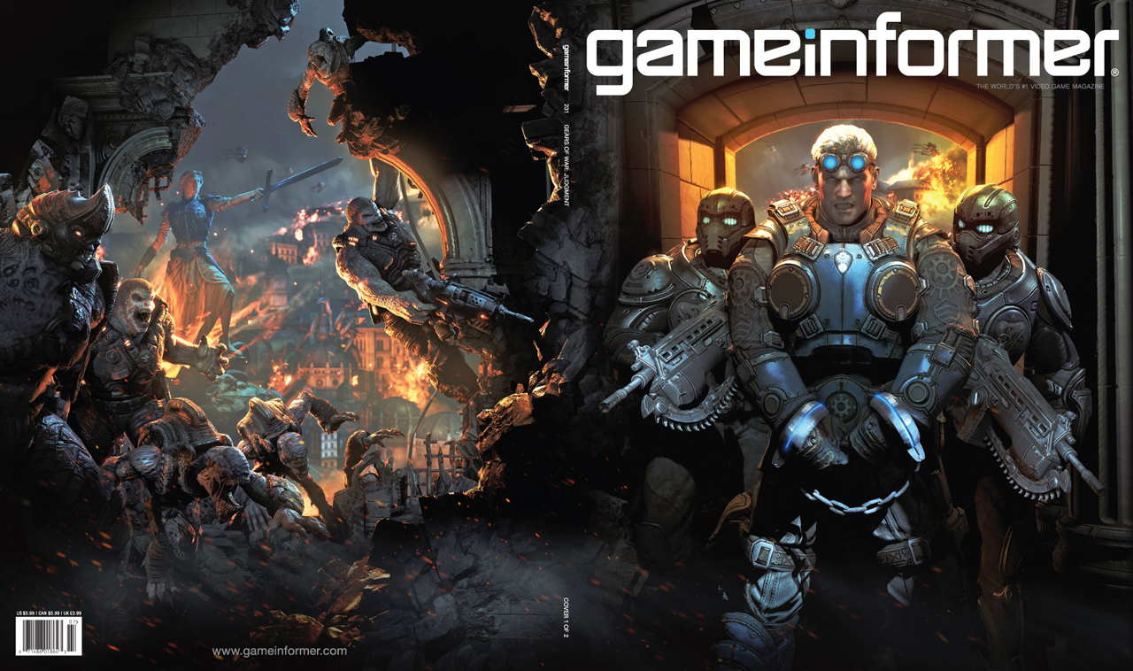 April Cover Revealed – Gears Of War 4 - Game Informer