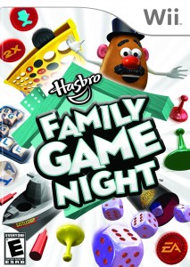 Hasbro Family Game Night - Wii Box Art