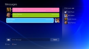 PlayStation 4 - Messaging