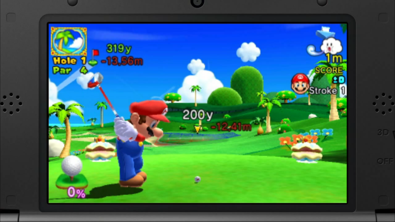 Mario Golf- World Tour - Gameplay 1