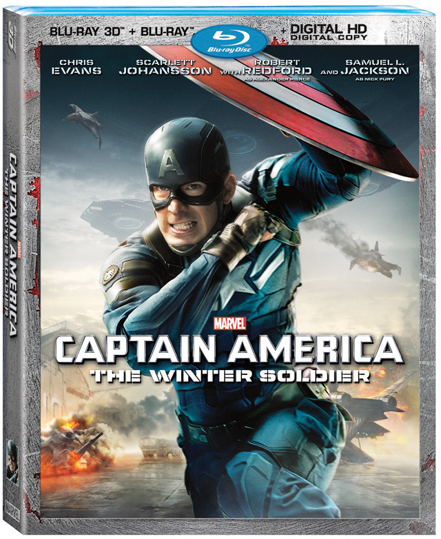Captain America- The Winter Soldier - Blu-Ray Combo Pack