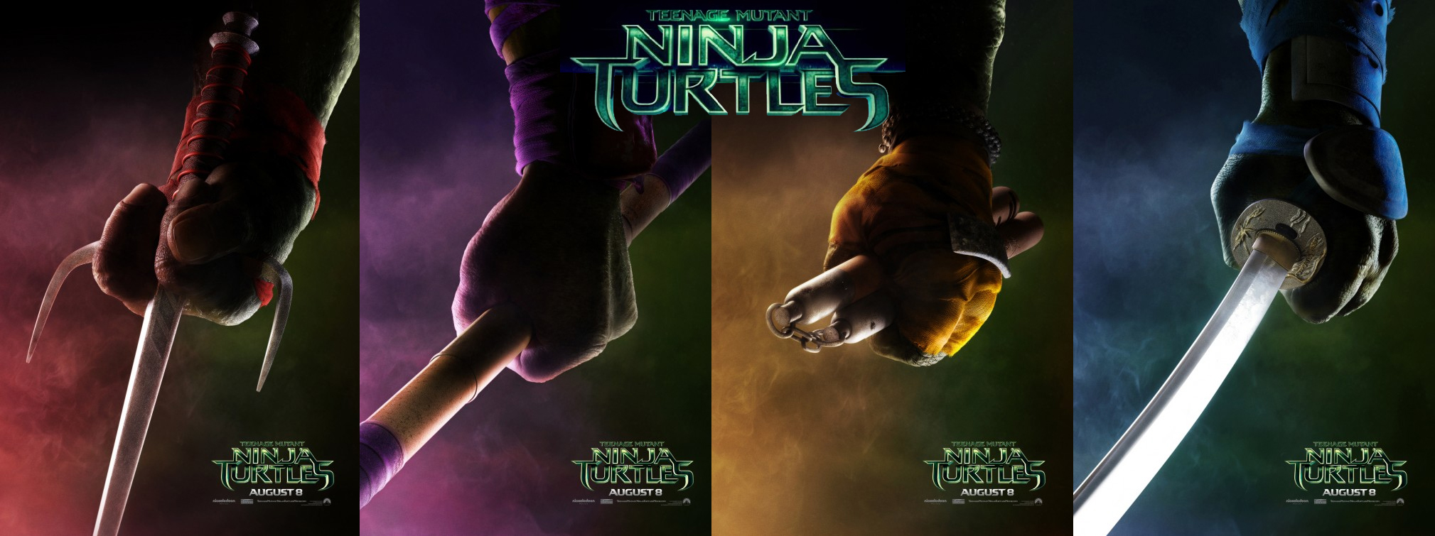Teenage Mutant Ninja Turtles - Teaser Posters