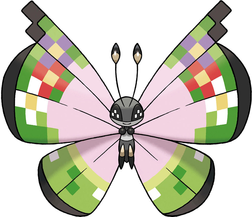 Pokemon X and Y offering 'Fancy Pattern Vivillon' – Eggplante!