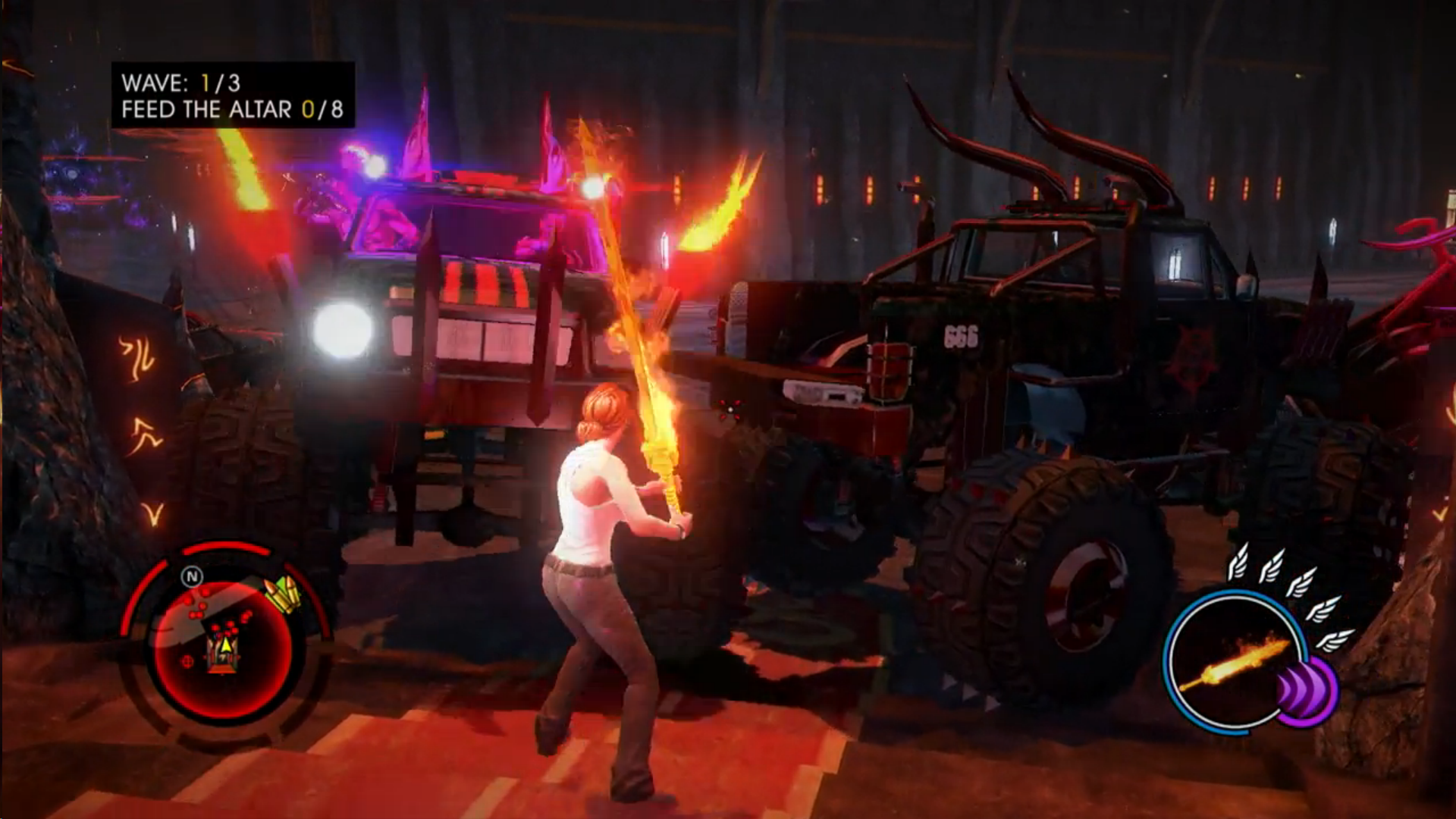 Saints Row: Gat out of Hell - Flying Gameplay [HD] 