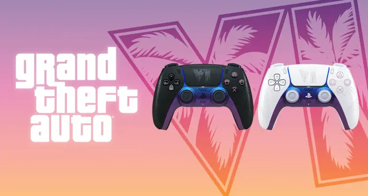 Two Grand Theft Auto VI themed DualSense controllers are coming
